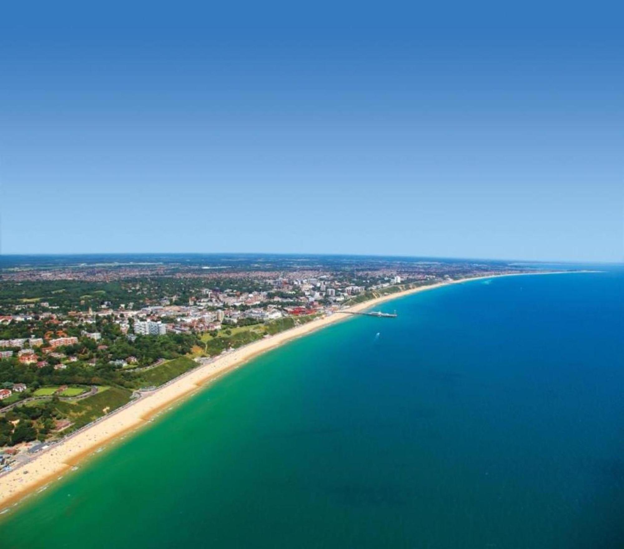Bournecoast - Clifftop Apartment With Garden -Fm827 Bournemouth Bagian luar foto