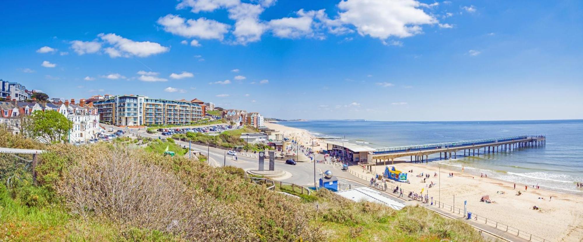 Bournecoast - Clifftop Apartment With Garden -Fm827 Bournemouth Bagian luar foto