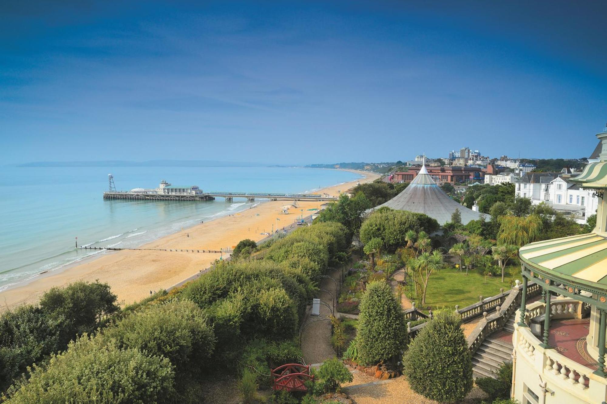 Bournecoast - Clifftop Apartment With Garden -Fm827 Bournemouth Bagian luar foto