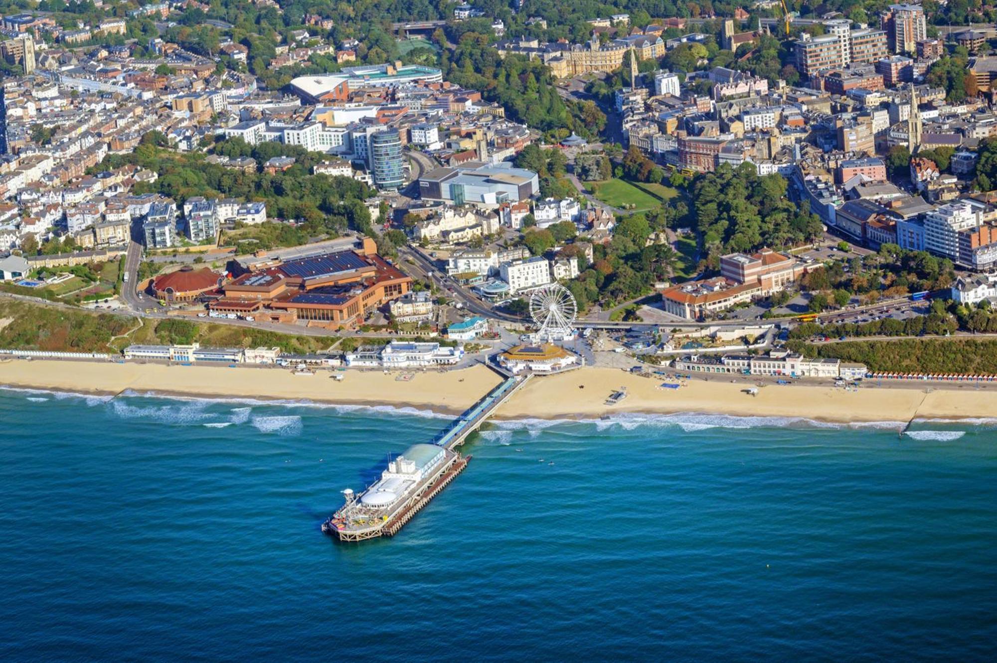 Bournecoast - Clifftop Apartment With Garden -Fm827 Bournemouth Bagian luar foto